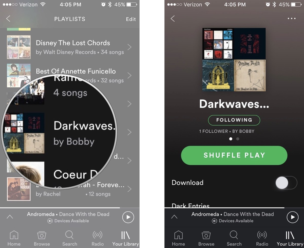 Walk Out Songs App Spotify